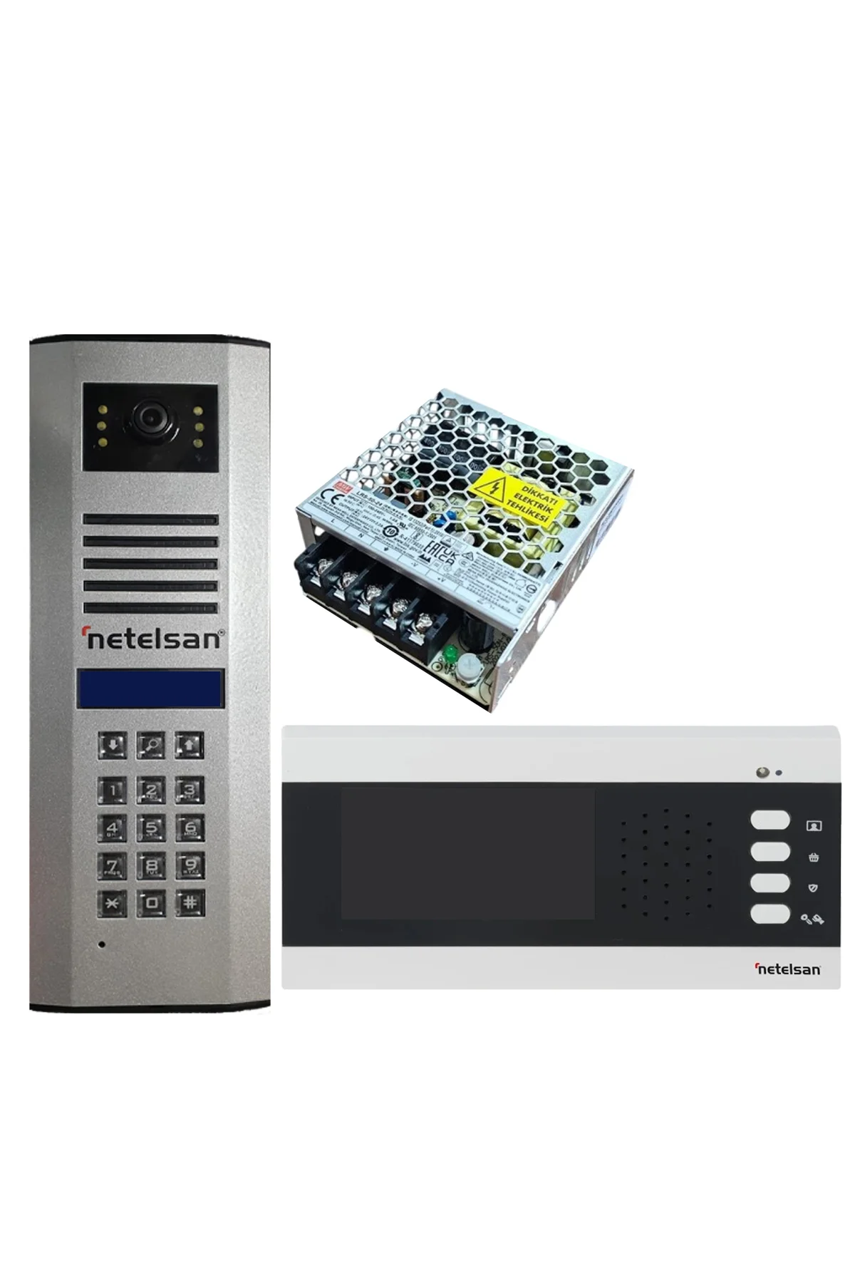 Netelsan%207%20Daire%20Alvara%204.3%20inç%20Görüntülü%20Diafon