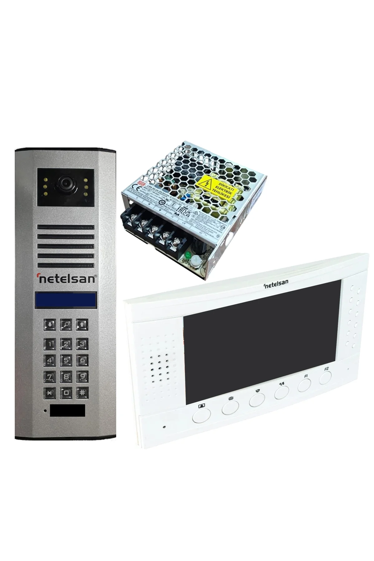 Netelsan%208%20Daire%20SworderKO%207%20inç%20Görüntülü%20Diafon