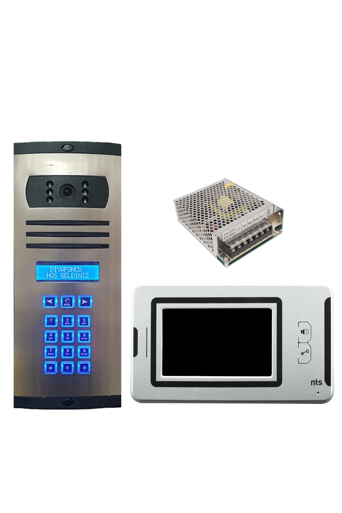 Nts%2010%20Daire%202001B%204.3%20inç%20Görüntülü%20Diafon