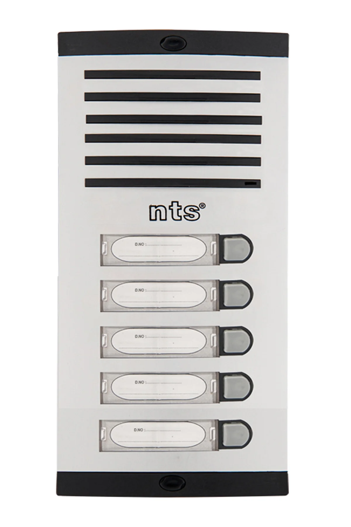 Nts%205%20Butonlu%20Tek%20Sıra%20Zil%20Paneli
