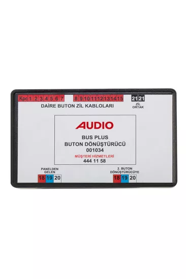 Audio 1034 Dijital Panel Buton Dönüştürme Modülü