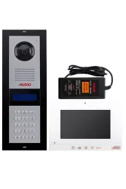 Audio 9 Daire 1188B 7 inç Görüntülü Diafon Paketi