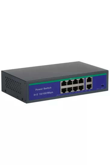 Audio 15168 8 Çıkışlı PoE Switch