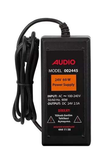 Audio 2445 Güç Kaynağı 60 Watt