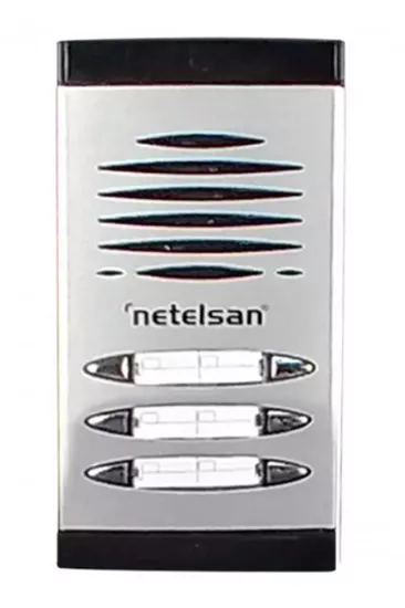 Netelsan Dia 00064 6 Buton Çift Sıra Zil Paneli