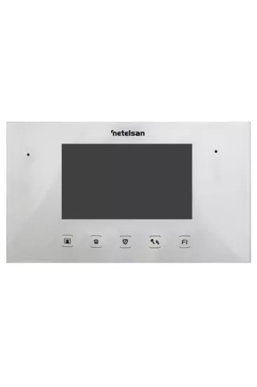 Netelsan Karvox 4.3 Dokunmatik White Eqmax Diafon
