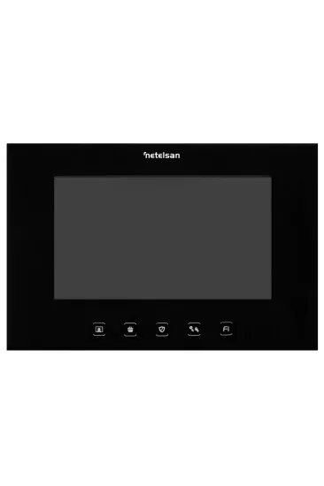 Netelsan Karvox 7inç Dokunmatik Black Eqmax Diafon