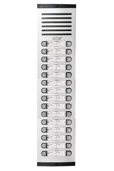 Nts 30 Butonlu Çift Sıra Zil Paneli