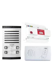 Nts 4 Daire Görüntüsüz Sesli Diafon Paketi